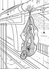 Printable Spiderman Coloring Pages sketch template