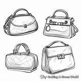 Purse Coloring Pages  Free & Printable sketch template