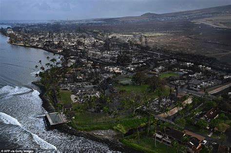 Lahaina fire aftermath: Aerial photos show extent of the damage caused by catastrophic fire ...