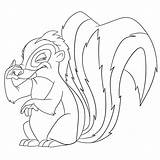 Premium Vector  Funny skunk Cartoon coloring Book Page For Kids sketch template