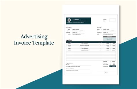 Free 12 Advertising Invoice Templates In Pdf Ms Word - vrogue.co