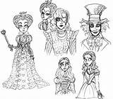 Tim Burton Coloring Pages At GetColoringscom  Free Printable sketch template