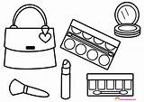 Cosmetic Coloring Pages At GetColoringscom  Free Printable Colorings sketch template
