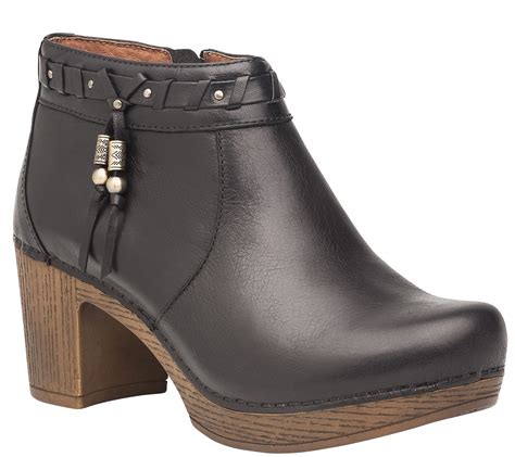 Dansko Leather Ankle Boots - Dabney - Page 1 — QVC.com