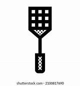 Fly Swatter Simple Vector Color Icon Stock Royalty Free  sketch template
