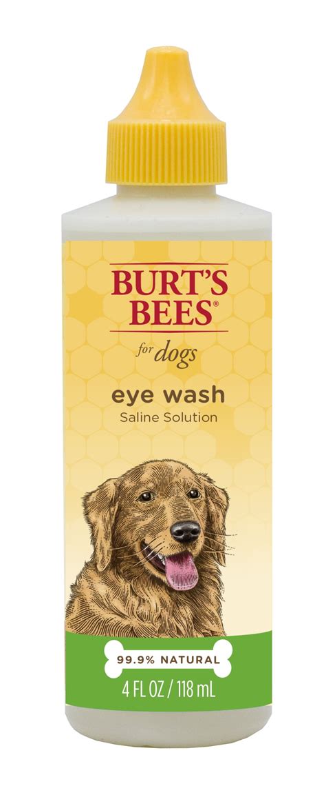 Burt's Bees for Pets Dogs Natural Eye Wash with Saline Solution | Eye Wash Drops for Dogs Or ...