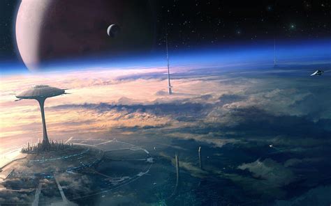 Futuristic Space Wallpapers - Top Free Futuristic Space Backgrounds ...