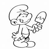 Grouchy smurf From The coloring Page – Artofit sketch template
