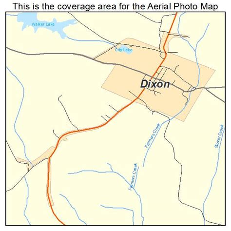 Aerial Photography Map of Dixon, KY Kentucky