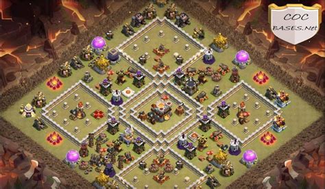 10 Best TH11 Hybrid Base Links 2022 (Anti Everything) - COC Bases