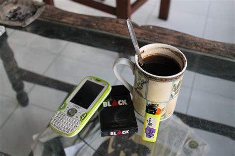 Free Images : cup, drink, mug, mobile phone, lighter, cigarettes, coffee break, glass table ...
