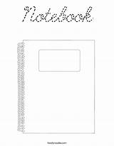 Coloring Notebook Coloring Pages sketch template