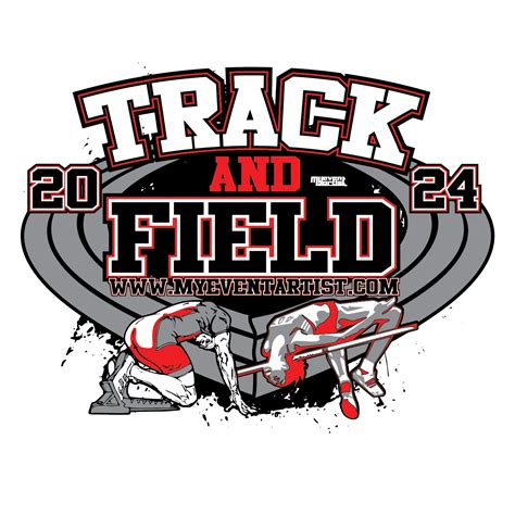 TRACK AND FIELD EVENT LOGO DESIGN READY FOR PRINT | My Event Artist