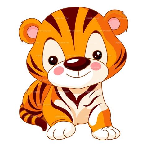 Animals clipart cute tiger gallery free images - Clipartix
