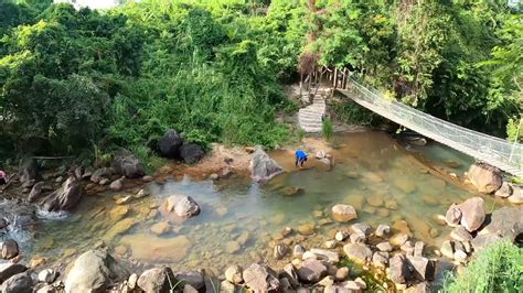 🌾 ទឹកជ្រោះជើងភ្នំបូកគោ Bokor Mountain Waterfall 🌳🎄🌾 - YouTube