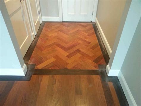 Custom Herringbone Pattern Hardwood Flooring in MA | Central Mass Hardwood Inc.