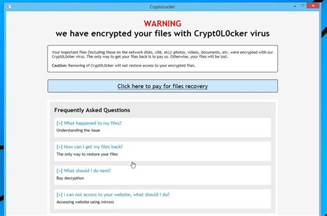 Remove CryptoLocker Ransomware (Files Encrypted Malware)