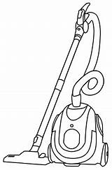Vacuum Coloring Page sketch template