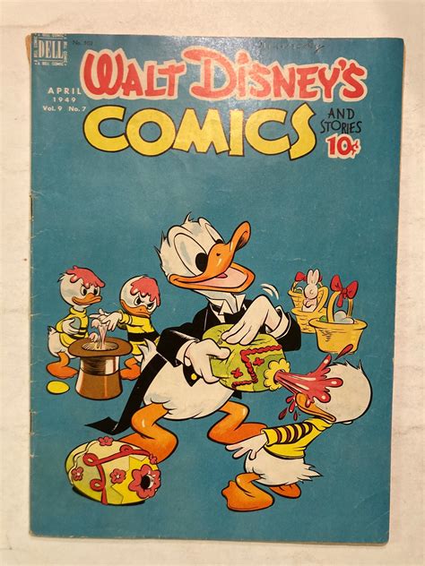 Walt Disney's Comics and stories, April 1949, #103: (1949) Comic | OldBooksFromTheBasement