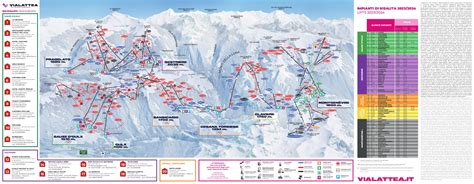 Sestriere Ski Resort Piste Maps