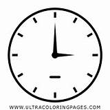 Clock Face Coloring Pages  Ultra sketch template