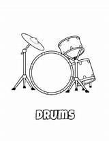 Free Coloring Sheet  Drums By Make Music Easy TPT sketch template