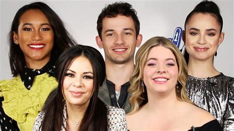 The Cast Of "PLL: The Perfectionists" Play "Who's Who" | Perfectionist, Red band society, Pll