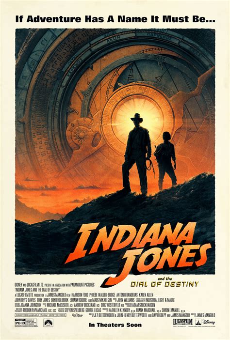 Indiana Jones and the Dial of Destiny | Promotional Poster - Indiana Jones Photo (45025180) - Fanpop