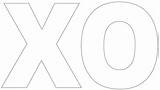 Xoxo Coloring Pages Free Printable Book  sketch template