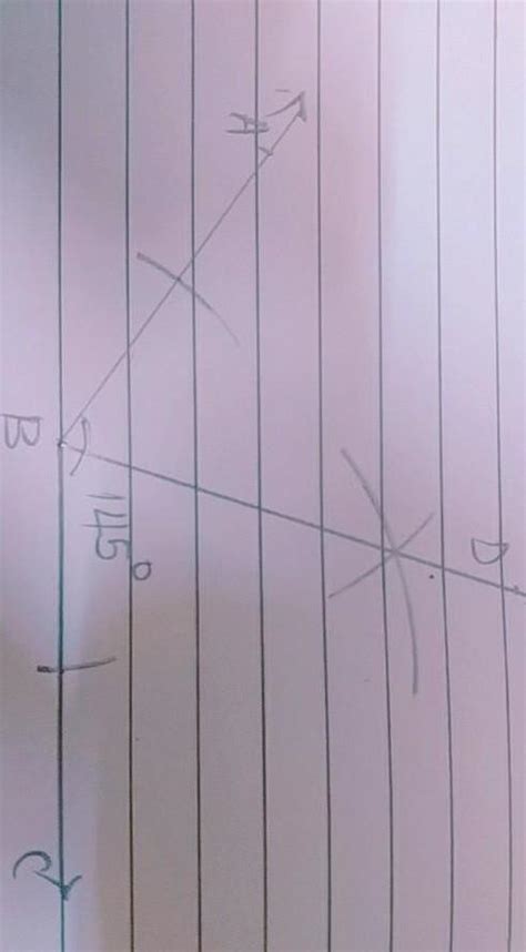 Draw an angle of 145 degree and bisect it - Brainly.in