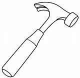 Hammer And Nails Coloring Pages sketch template