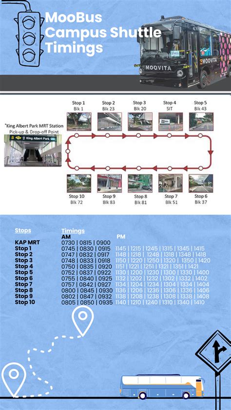 MooBus Campus Shuttle timings published by Ngee Ann Poly | Land ...