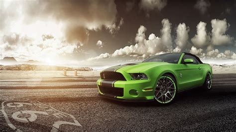 Green Mustang Wallpapers - Wallpaper Cave