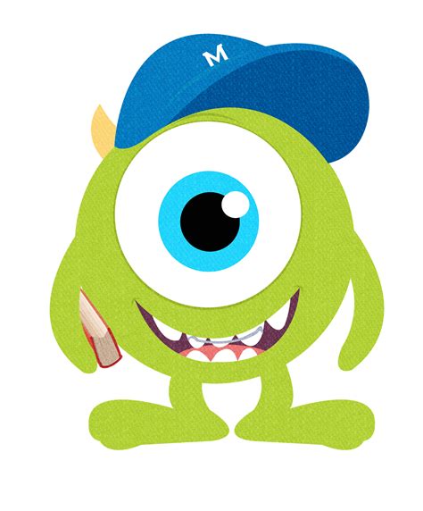 Monsters Inc Mike Wazowski