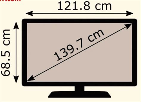 Ukuran TV 55 Inch Dalam Cm - Ricosta.id