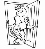 Monsters Inc Mike And Sulley coloring Page  Download Print Or Color sketch template