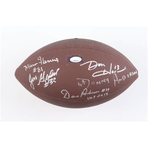 "Legends of Lombardi" NFL Football Signed By (5) with Donny Anderson ...