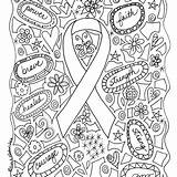 Printable Breast Cancer Ribbon Coloring Pages  LizbethqiHuber sketch template