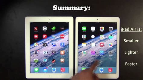 iPad Air vs iPad 4 Full Comparison - YouTube