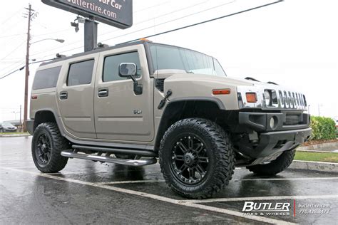 Hummer H2 with 20in Black Rhino Rockwell Wheels exclusively from Butler ...