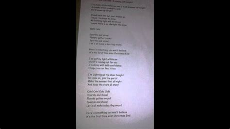 Nativity play lyrics to sparkle and shine - YouTube