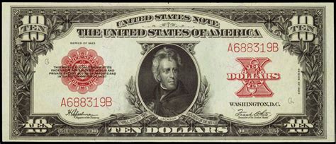 1923 Ten Dollar Legal Tender Note|World Banknotes & Coins Pictures | Old Money, Foreign Currency ...