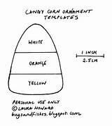 Candy Corn Trinity Sunday School Lesson Sketch Coloring Page sketch template