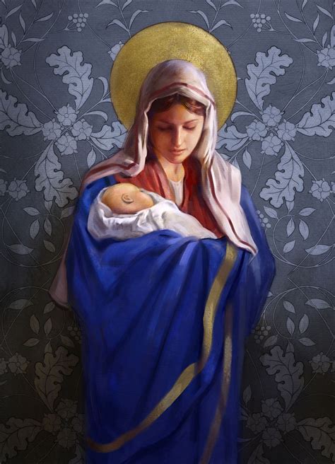 Alan Lathwell | Advocate Art | Blessed mother mary, Mother mary, Mary ...