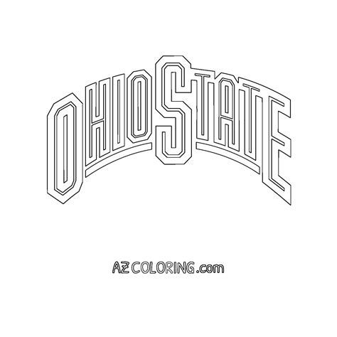 Ohio State Buckeyes Coloring Pages - Coloring Home