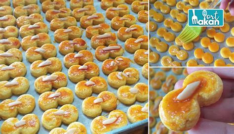 Resepi Biskut Kacang Almond Rangup Dan Sedap. Buat Hidangan Kuih Raya ...