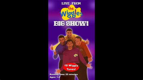 Wigglepedia Fanon's VHS Opening: The Wiggles: Live from The Wiggles Big Show! (2002, US) - YouTube