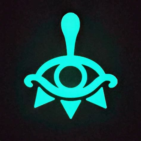 Glow in the Dark Yiga Clan Symbol Legend of Zelda Botw & Totk - Etsy