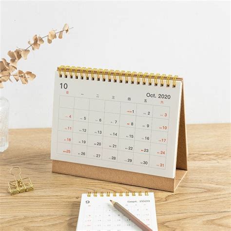 Mini Desk Calendar, Desk Calendars, Minimalist Desk, Photo Storage, Clear Stickers, Coupon Codes ...