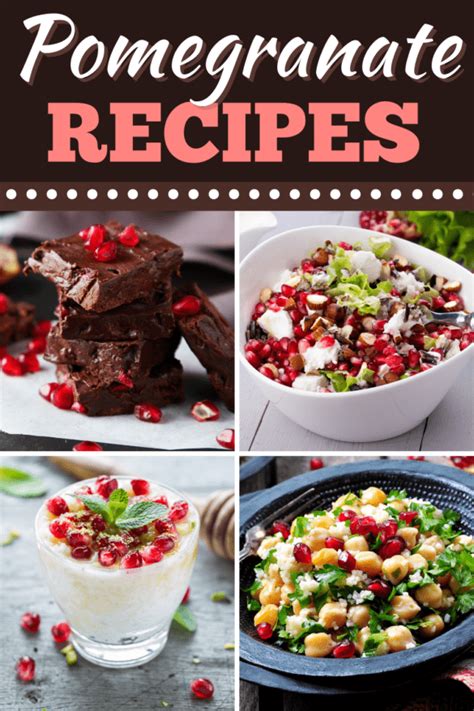 26 Fresh Pomegranate Recipes - Insanely Good